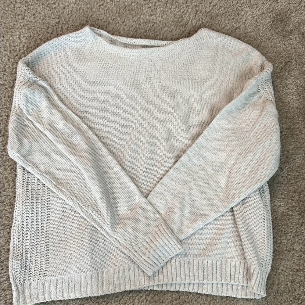 Women's Cream Light Sweater